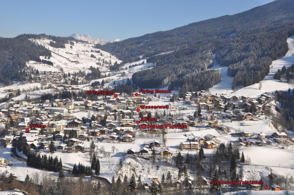 Haus Florian Appartements Wagrain Dış mekan fotoğraf